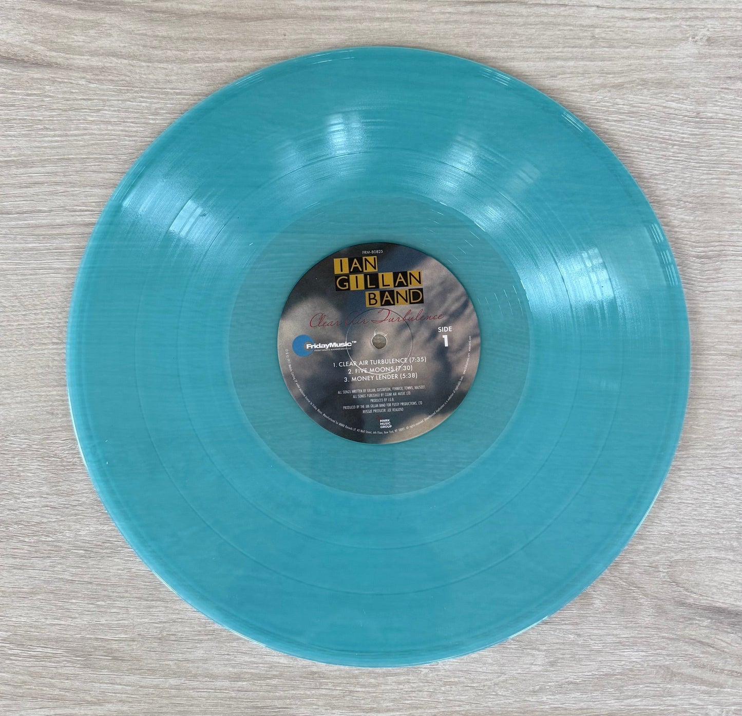 Ian Gillan Band - Clear Air Turbulence 50th Anniversary Edition Clear Blue - RECORD