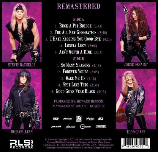 TUFF - WHAT GOES AROUND COMES AROUND REMASTERED 2021 BLACK - RECORD