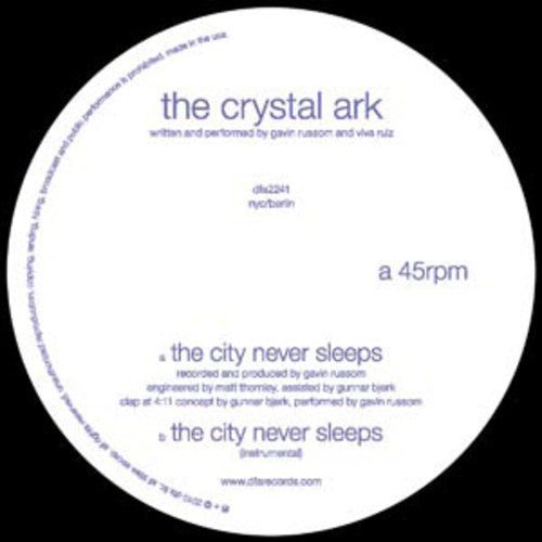 CRYSTAL ARK - CITY NEVER SLEEPS - RECORD