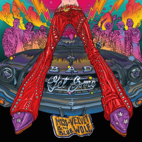 MISS VELVET / BLUE WOLF - BAD GET SOME - RECORD