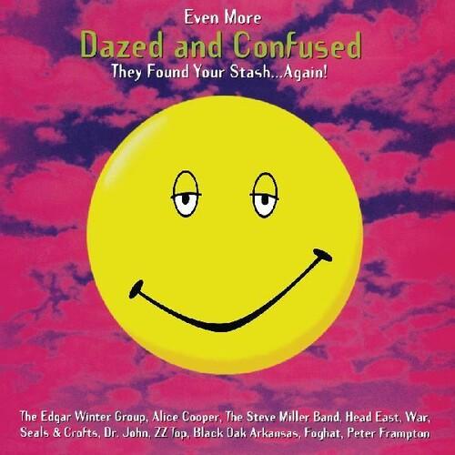 EVEN MORE DAZED AND CONFUSED / O.S.T. white with red splatter “Bloodshot Eyes” vinyl LP