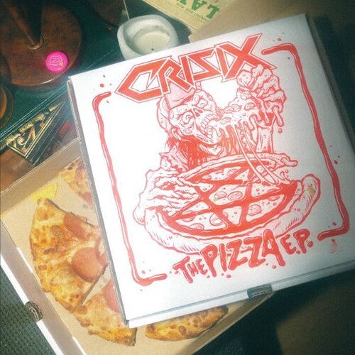 CRISIX - PIZZA EP - RED - RECORD