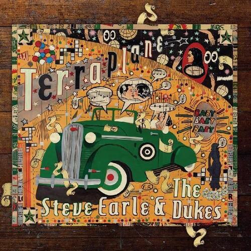 EARLE,STEVE - TERRAPLANE (TRANSPARENT GOLD VINYL) - RECORD
