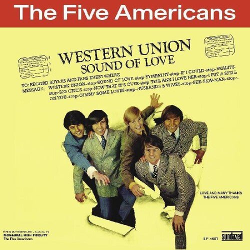FIVE AMERICANS - WESTERN UNION - RECORD