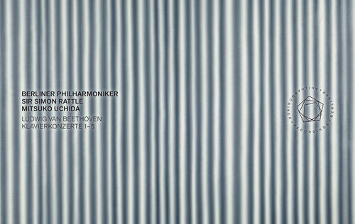 BEETHOVEN / BERLINER PHILHARMONIKER / UCHIDA - KLAVIERKONZERTE 1-5 - RECORD