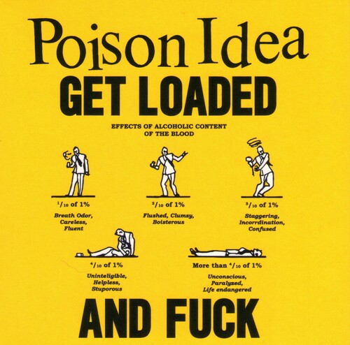 POISON IDEA - GET LOADED & FUCK - RECORD