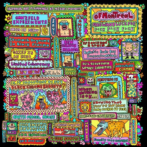 OF MONTREAL - FREEWAVE LUCIFER F-CK F-CK F-CK - CYAN - RECORD