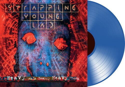 STRAPPING YOUNG LAD - HEAVY AS A REALLY HEAVY THING - TRANSPARENT BLUE - RECORD