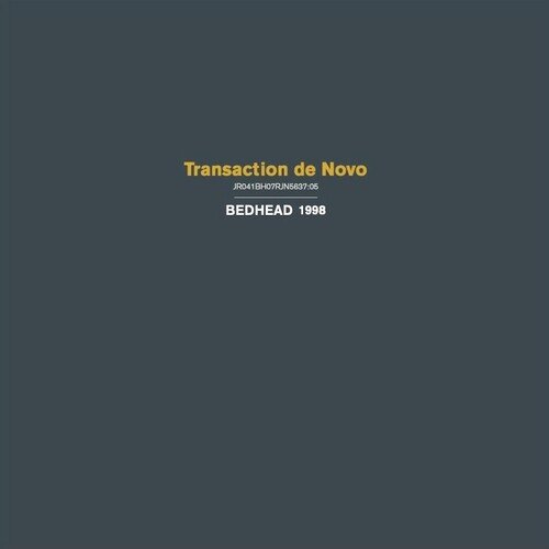 BEDHEAD - TRANSACTION DE NOVO - GOLD - RECORD