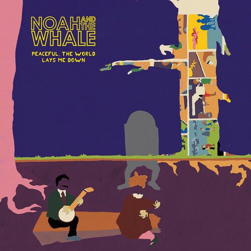 NOAH & THE WHALE - PEACEFUL THE WORLD LAYS ME DOWN - RECORD