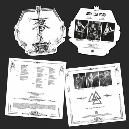 MANILLA ROAD - WITCHES BREW / ASTRONOMICA - SHAPE - RECORD