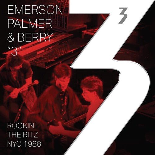 EMERSON PALMER & BERRY - 3 ROCKIN' THE RITZ NYC 1988 - RECORD