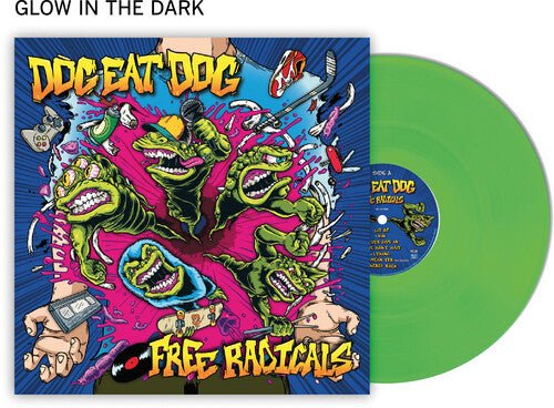 DOG EAT DOG - FREE RADICALS - GREEN - RECORD