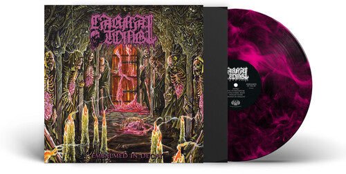 CARNAL TOMB - EMBALMED IN DECAY - MAGENTA/BLACK MARBLE - RECORD