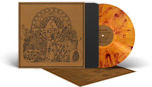 KINIT HER - NATURE OUT THERE - AMBER/BLACK MARBLE - RECORD
