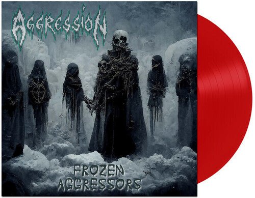 AGGRESSION - FROZEN AGGRESSORS - RED - RECORD