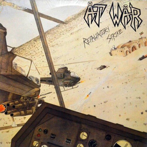AT WAR - RETALIATORY STRIKE - CAMOUFLAGE SPLATTER - RECORD
