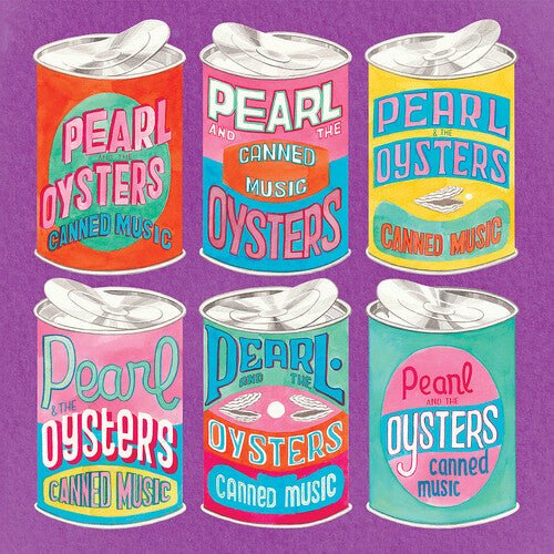 PEARL & THE OYSTERS - CANNED MUSIC - BLUE - RECORD