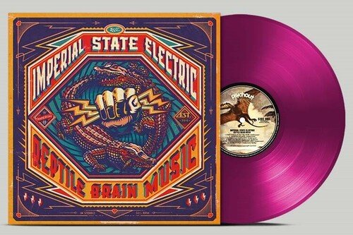 IMPERIAL STATE ELECTRIC - REPTILE BRAIN MUSIC - VIOLET - RECORD