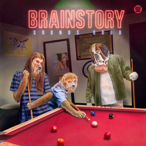 BRAINSTORY - SOUNDS GOOD (IEX) GREEN FELT - RECORD