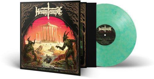 HEAVY TEMPLE - GARDEN OF HEATHENS - CLEAR/ GREEN/ WHITE MARBLE - RECORD