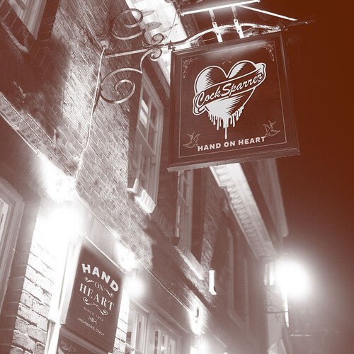COCK SPARRER - HAND ON HEART - RECORD