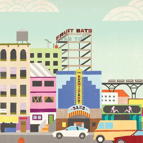 FRUIT BATS - RUMINANT BAND - PINK - RECORD