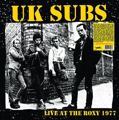 UK SUBS - LIVE AT THE ROXY - RECORD