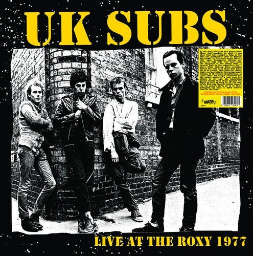 UK SUBS - LIVE AT THE ROXY - RECORD