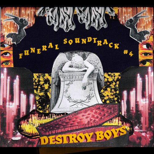 DESTROY BOYS - FUNERAL SOUNDTRACK 4 - TRANSPARENT RED - RECORD