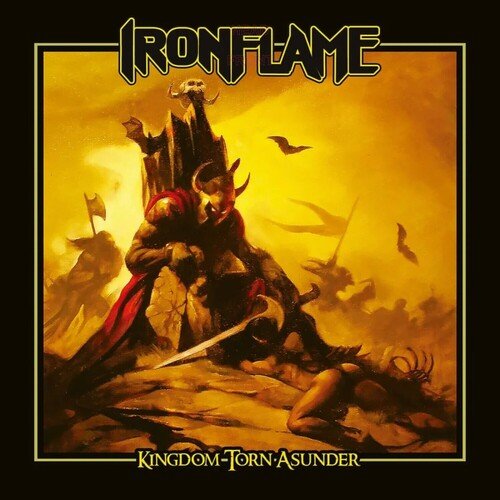 IRONFLAME - KINGDOM TORN ASUNDER - GALAXY - RECORD