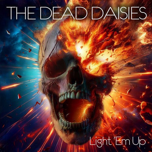 DEAD DAISIES - LIGHT 'EM UP - MARBLED ORANGE/RED - RECORD