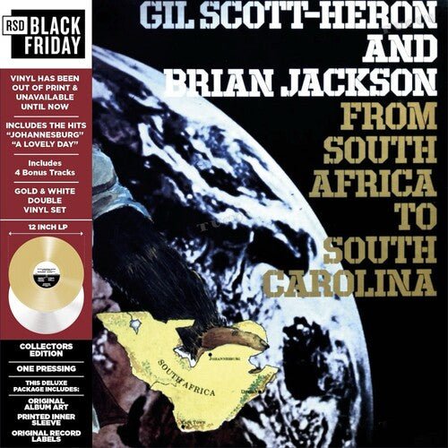 SCOTT-HERON,GIL / JACKSON,BRIAN - FROM SOUTH AFRICA TO SOUTH CAROLINA - RECORD
