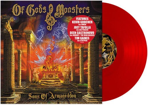 OF GODS & MONSTERS - SONS OF ARMAGEDDON - RED - RECORD
