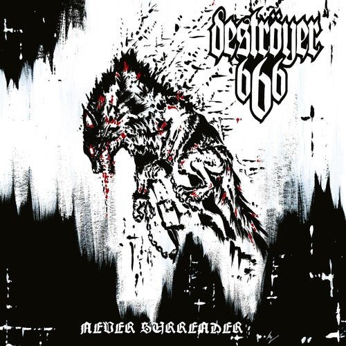 DESTROYER 666 - NEVER SURRENDER - RECORD