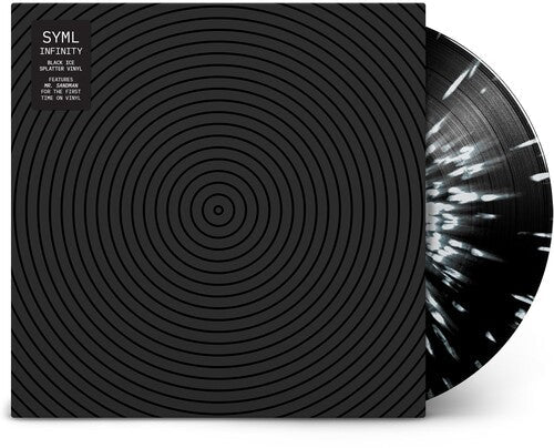 SYML - INFINITY - BLACK ICE WITH WHITE SPLATTER - RECORD