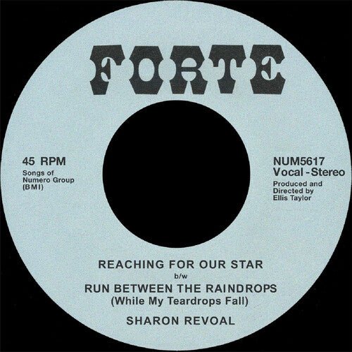 REVOAL,SHARON - REACHING FOR OUR STAR B/W RUN BETWEEN RAINDROPS - RECORD