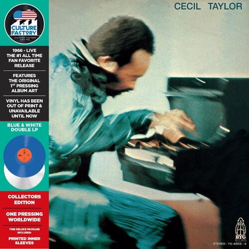 TAYLOR,CECIL - STUDENT STUDIES - BLUE & WHITE - RECORD