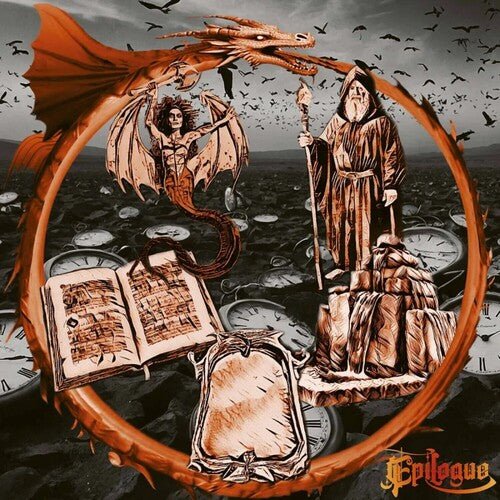 VULCANO - EPILOGUE - GREY/BLACK GALAXY - RECORD