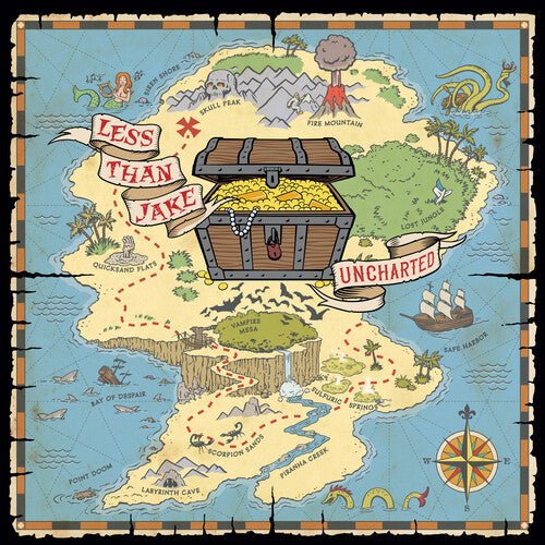 LESS THAN JAKE - UNCHARTED - RECORD