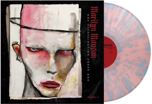 MARILYN MANSON - ONE ASSASSINATION UNDER GOD - CHAPTER 1 - Pink & Blue Splatter - RECORD