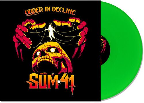 SUM 41 - ORDER IN DECLINE - NEON GREEN - RECORD