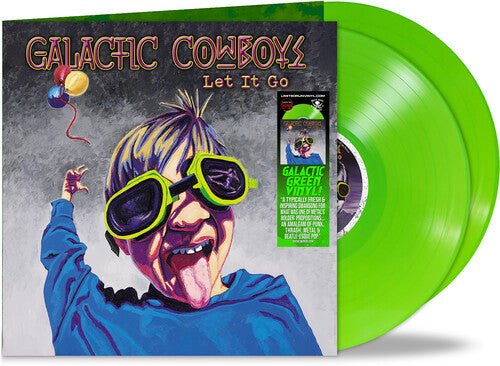 GALACTIC COWBOYS - LET IT GO - GALACTIC GREEN - RECORD