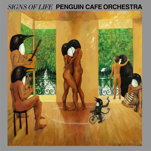 PENGUIN CAFE ORCHESTRA - SIGNS OF LIFE - ORANGE - RECORD