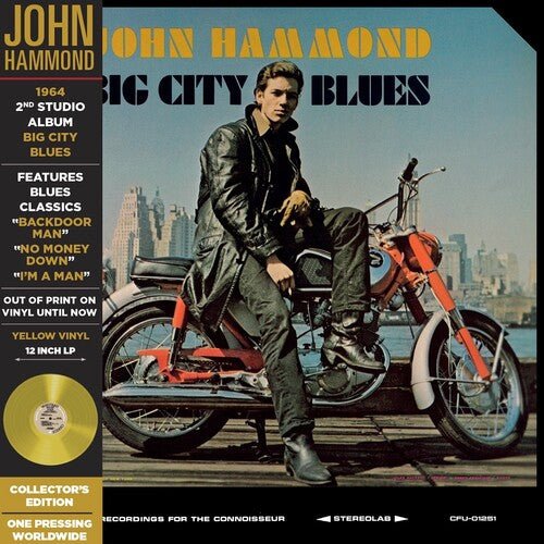 HAMMOND,JOHN - BIG CITY BLUES - YELLOW - RECORD