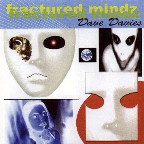 DAVIES,DAVE - FRACTURED MINDZ Red Marbled - RECORD
