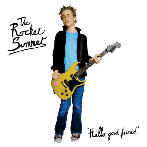 ROCKET SUMMER - HELLO, GOOD FRIEND - YELLOW PINK WHITE - RECORD