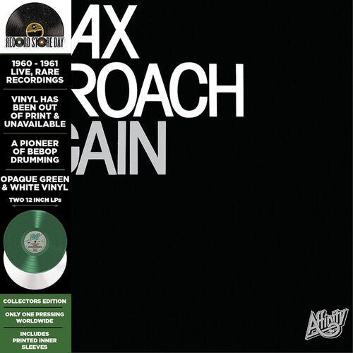 ROACH,MAX - AGAIN - OPAQUE GREEN & WHITE - RECORD