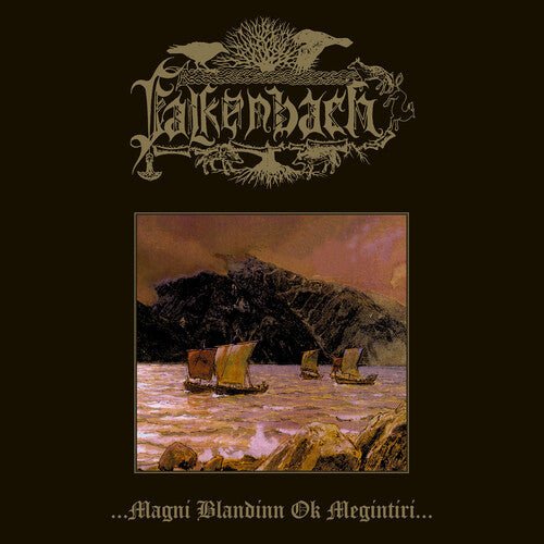 FALKENBACH - MAGNI BLANDINN OK MEGINTIRI - YELLOW/BLACK - RECORD