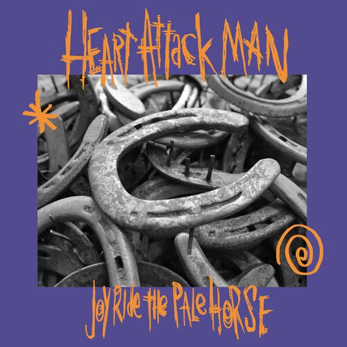 HEART ATTACK MAN - JOYRIDE THE PALE HORSE - ORANGE & VIOLET - RECORD